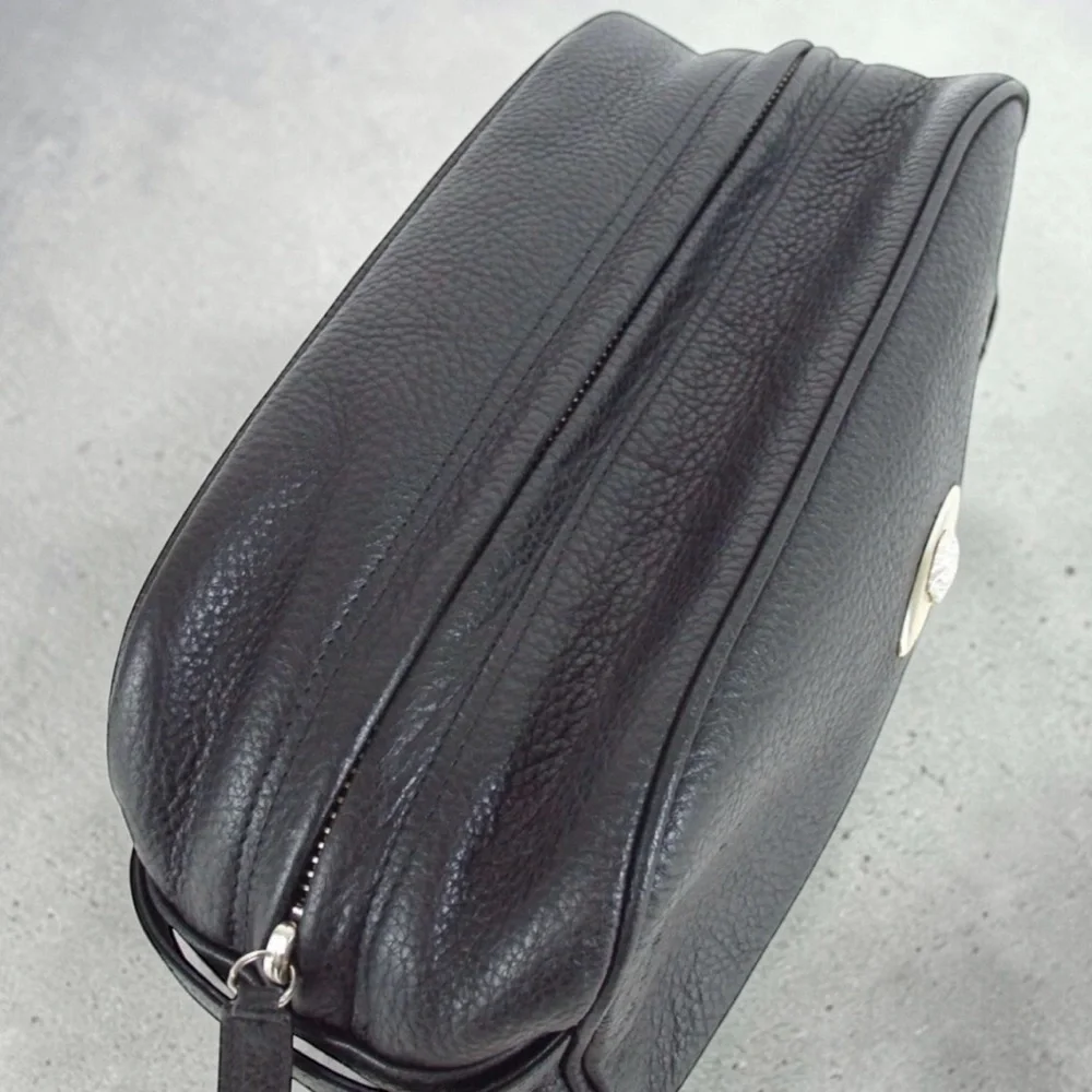 Gianni Versace Medusa Head Leather Toiletry Bag 🤩🔥